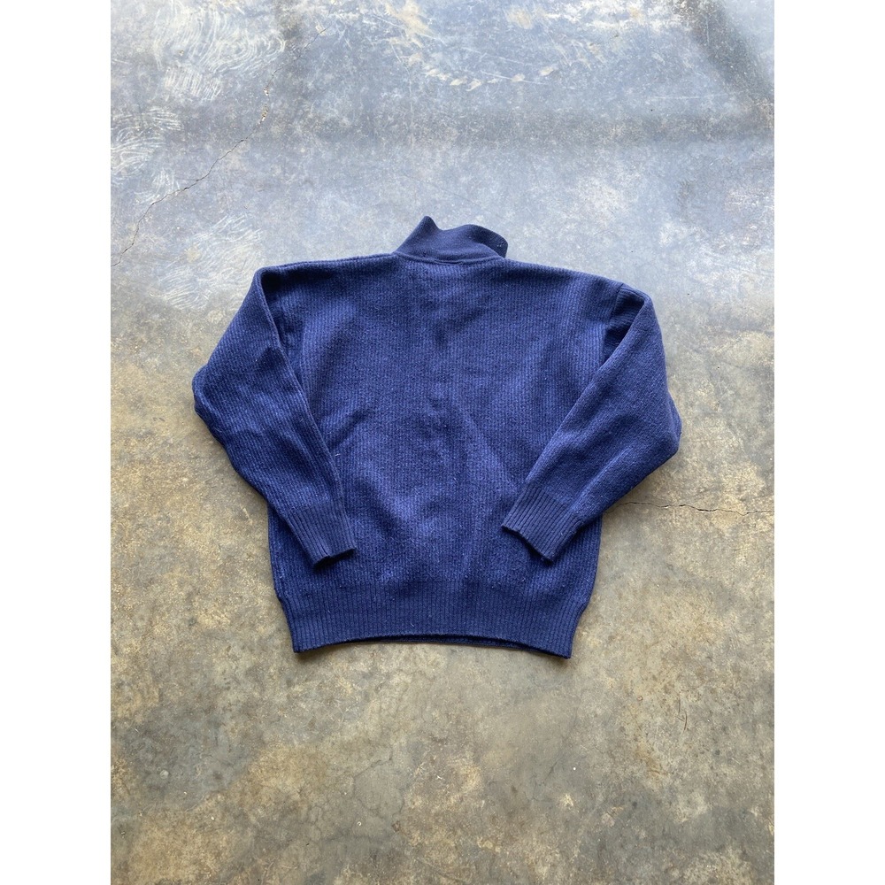 Beautiful Vintage 80s Abercrombie & Fitch 100% Wool Pullover Size Small - Picture 6 of 7